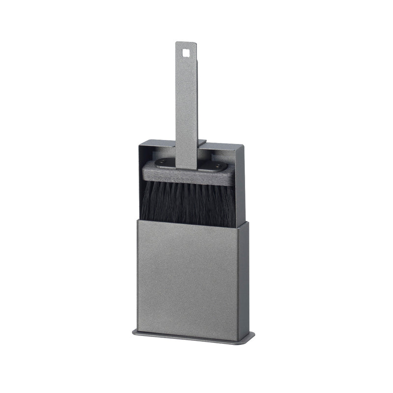 Set Paletta e Scopino per Pellet in Ferro con Contenitore Belfer 790 Antracite