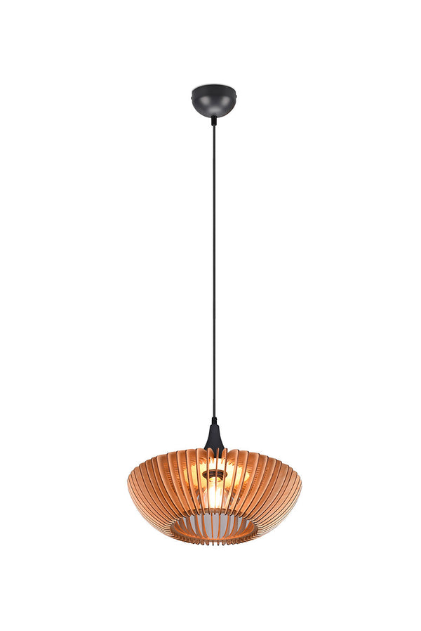 Lampada a Sospensione da Interno Attacco E27 in Metallo Antracite sconto