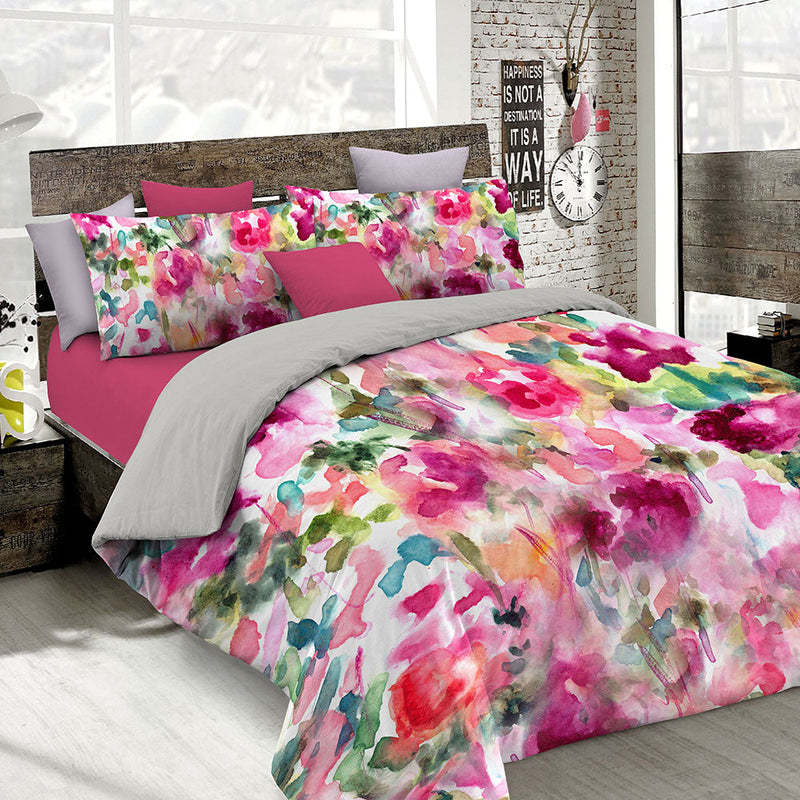 Copripiumino con stampa sul Sacco e Federe Matrimoniale