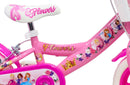 Bicicletta per Bambina 12"" 2 Freni Flowers Rosa