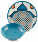 Servizio Piatti 18 Pezzi in Porcellana e Gres Villa d'Este Cala Lisboa