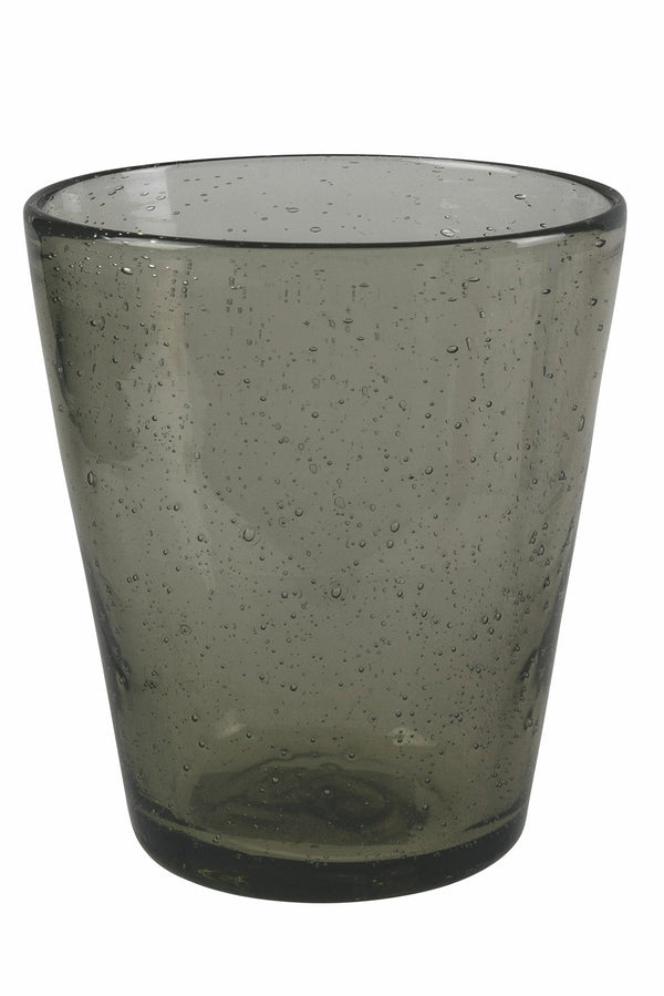 acquista Set 6 Bicchieri per Acqua in Pasta Di Vetro 250 ml Villa d'Este Home Tivoli Fumè Cancun Satin