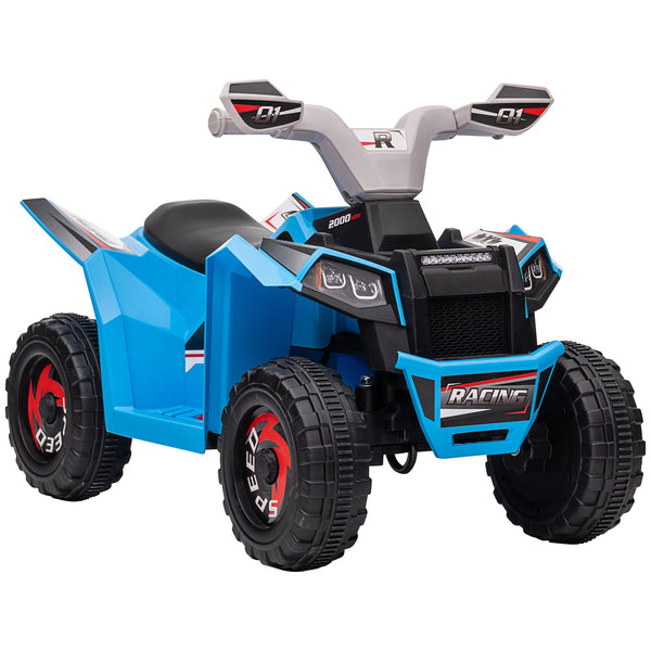 online Mini Quad Elettrico per Bambini 6V Blu Grigio e Nero