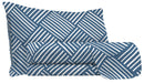 Set Lenzuola Sopra Sotto e Federe in Microfibra City Life Blue Varie Misure