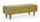 Panca Fondo Letto 2 Posti 120x42x42 cm con Vano Contenitore Kira Verde Oliva