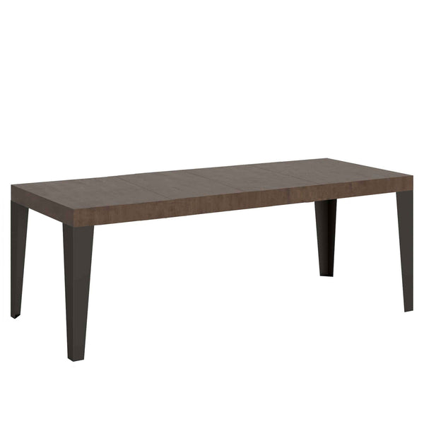 sconto Tavolo Allungabile 160/264x90x77 cm Flame Premium Noce