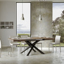 Tavolo Allungabile 160-264x90x77 cm Volantis Noce