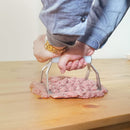 Poldino Polpettino Stampo per Polpettine di Carne 30 Fori Ø1,6 cm in Acciaio Lisa Luxury