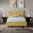 Letto Singolo Adele Ocra Varie Misure