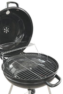 Barbecue a Carbone Carbonella Tondo con Ruote Soriani Sun-Day Nero