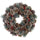 Coroncina glitter con bacche e pigne naturale cm Ø45