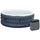 Vasca Idromassaggio da Esterno Gonfiabile Riscaldata Ø180x68 cm 930 Litri Blu Scuro