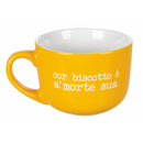 Tazza Ø11,5x8,5 cm in Bone China VdE Tivoli 1996 Spqr double faces