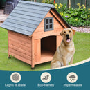 Cuccia per Cani Taglia Piccola Max 30Kg 81,3x91,5x98,5 cm in Legno 