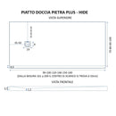 Piatto Doccia in Pietra Bonussi Canton Crema Varie Misure