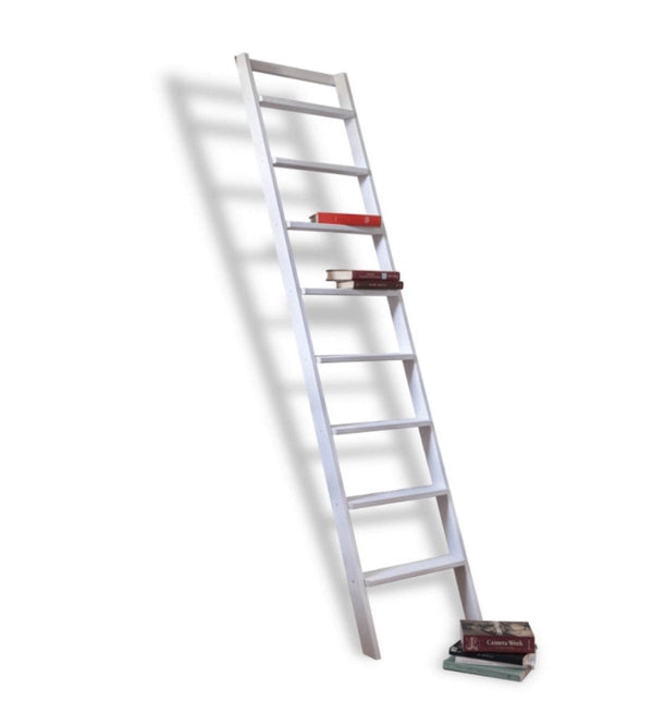 prezzo Scala Appoggio in Legno 8 Gradini H200 cm Up Laccato Bianco