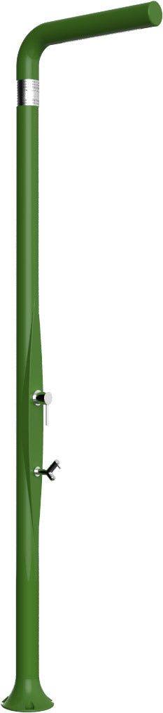 acquista Doccia da Esterno Giardino Miscelatore e Lavapiedi Arkema Funny Yang Verde Chiaro