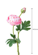 Set 12 Rami Artificiali con Fiori 33 cm 