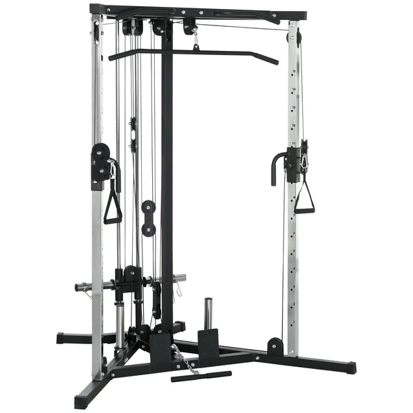 Stazione Fitness per Allenamento Totale 170x139x200 cm Power Tower in Acciaio Nero online