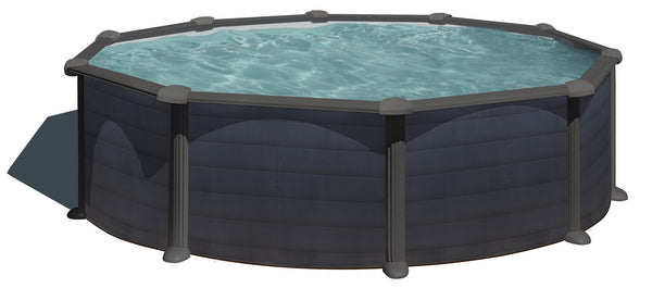 online Piscina Rotonda Fuori Terra Ø460xh132 cm in Acciaio e PVC Gre Granada