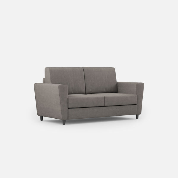 online Divano 2 Posti 152x85x85 cm Yasel in Tessuto Grigio