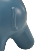 Sgabello Elephant Blu 86x46x56 cm in Polietilene Blu      