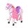 Cavallo Cavalcabile per Bambini con Suoni Rosa