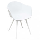 Sedia Sestriere 61x61x80 h cm in Plastica Bianco
