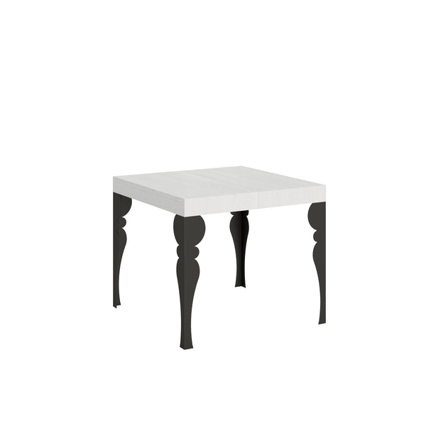 sconto Tavolo Allungabile 90-246x90x77 cm Paxon Bianco Frassino