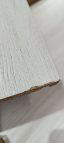 Mobile TV 1 Anta e Mensola 48x35,6x180 cm in MDF Fiona Bianco e Grigio Seconda Scelta