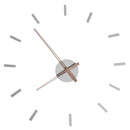 Orologio da Parete Moderno Grigio 