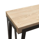 Consolle Allungabile da Esterno in Legno e Ferro H77x40x90/300cm Dalia Abete Folding