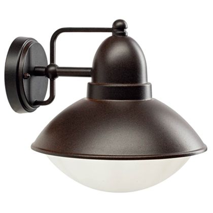 prezzo Applique in Basso da Esterno E27 in Alluminio Sovil Corten
