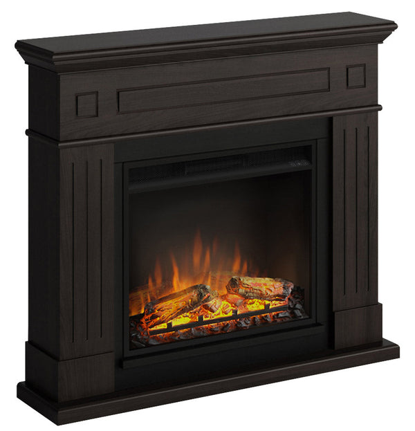 prezzo Camino Elettrico da Pavimento Effetto Fiamma 1500W Tagu Larsen Wengè