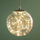 Palla Luminosa Decorativa con 180 Led 30 cm Uso Esterno