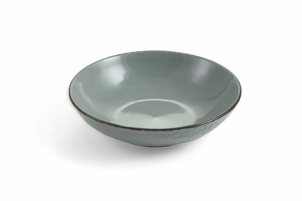 online Set 6 Piatti Fondi Ø20x5 cm in Gres Villa d'Este Home Tivoli Canapa Grigio Scuro
