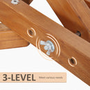 Struttura Amaca da Giardino 388x152x89 cm in Legno di larice Legno