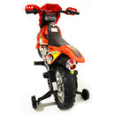 Moto Elettrica per Bambini 6V Kidfun Enduro Arancio