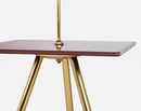 Tavolino Inesh Orchid Quadrato 35x35 in Vetro
