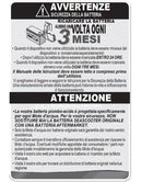 Batteria Ricaricabile 12V 2,8Ah per Moto d'Acqua Gonfiabile Aqua Cruise / Wave Maker