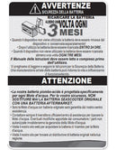 Batteria Ricaricabile 12V 2,8Ah per Moto d'Acqua Gonfiabile Aqua Cruise / Wave Maker