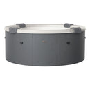 Vasca Idromassaggio Spa Denver Smontabile Trasportabile con Wifi per 6 Persone 182x182x70 cm in Materiale Plastico Grigio