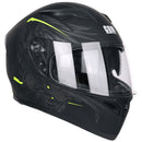 Casco Integrale per Scooter Visiera Lunga CGM Indian 316S Giallo Fluo Opaco Varie Misure
