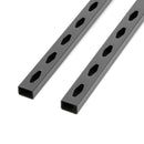 Portaspezie con 3 Ripiani per Mobili da Cucina o Muro Grigio Antracite Acciaio Emuca