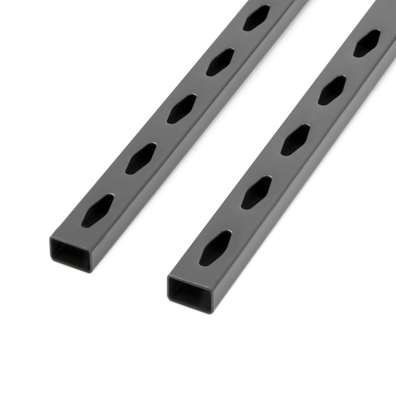 Portaspezie con 3 Ripiani per Mobili da Cucina o Muro Grigio Antracite Acciaio Emuca