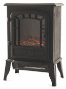 Camino Elettrico da Terra Effetto Fiamma 2000W Kooper London Nero