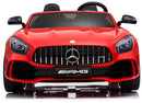 Macchina Elettrica per Bambini 2 Posti 24V con Licenza Mercedes GTR AMG Rossa