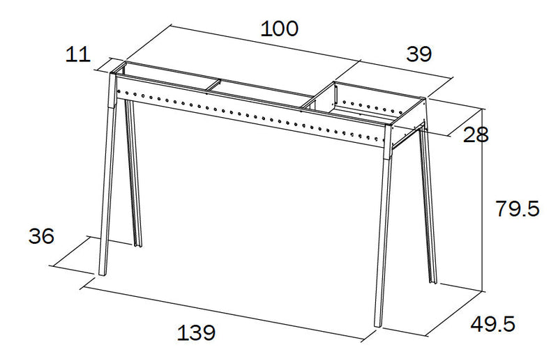 Cuoci Arrosticini con Barbecue a Carbone 140 cm Lisa Luxury Milano Grill 100+40