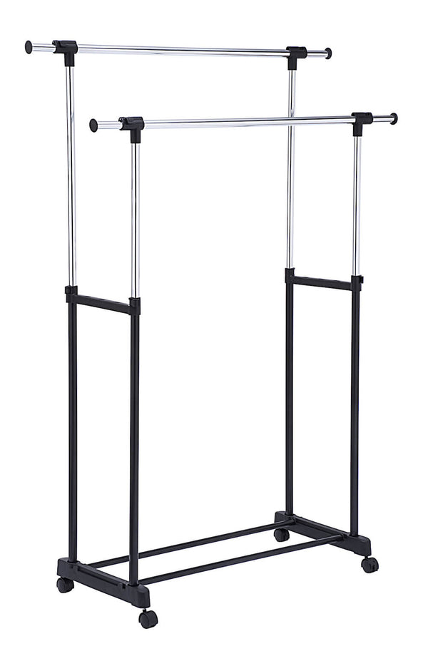 Stender Doppio in Metallo e Plastica Portata 50Kg Tosini AC6317BK sconto