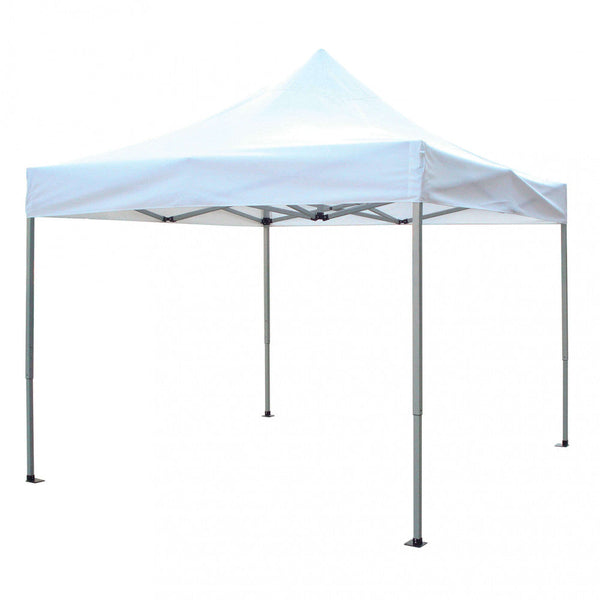 Gazebo Pieghevole Professional 3x3 m in Alluminio Bianco online